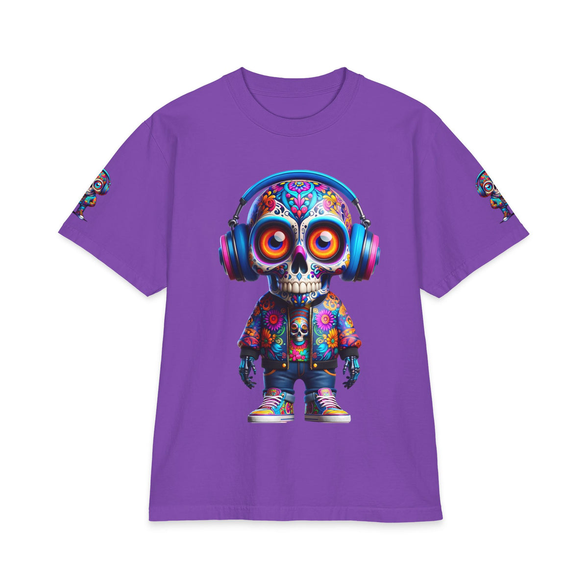 Urban Underground Collection - Neon Drip, Lil' Sugar, Graphic 4-way T Shirt - CaliPride Clothing