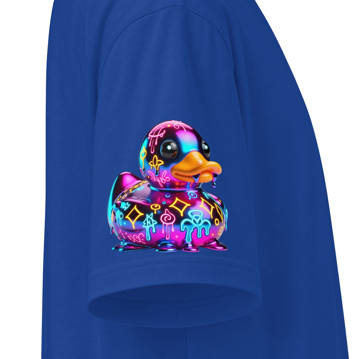 Urban Underground Collection - Neon Drip, Rub'a Ducky, Graphic 4-way T Shirt - CaliPride Clothing