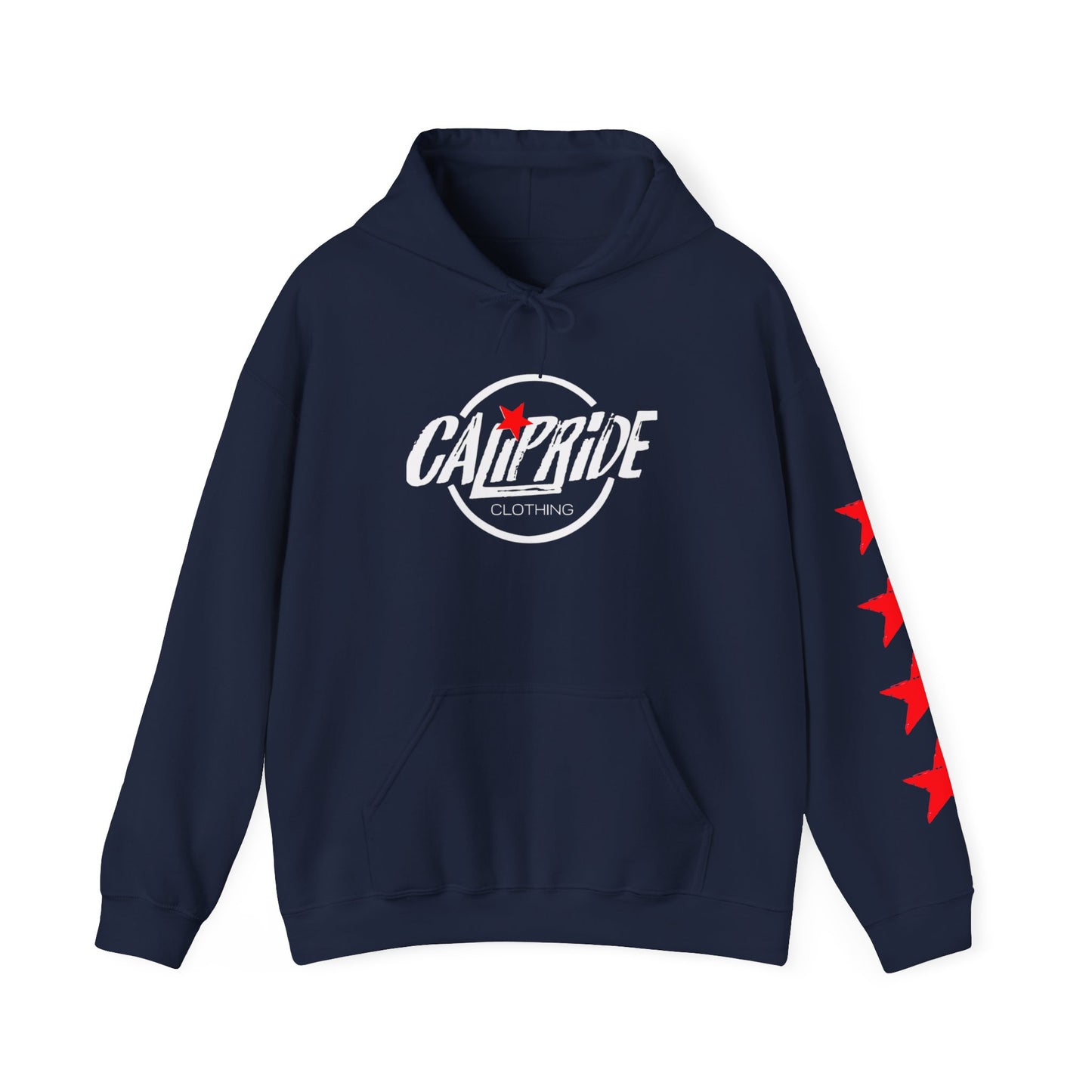 'West Coast Vibe' Graphic Hoodie w Stars - Multiple colors | CaliPride Clothing