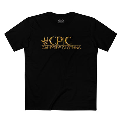 Urban Underground Collection - CP | C Gold Drip Edition No. 1, Premium Graphic T Shirt - CaliPride Clothing