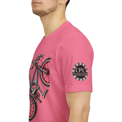 Skate & Surf Collection - Ride Til I Die, Skeleton Graphic T - Shirt - CaliPride Clothing