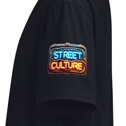 Urban Underground Collection - Neon Drip, Skateboard, Graphic 4-way T Shirt - CaliPride Clothing