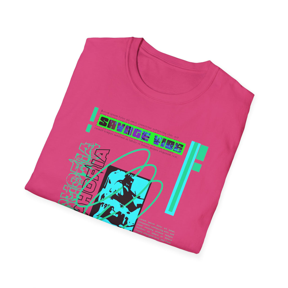 Urban Underground Collection - Savage Vibe, Euphoria 66, Graphic T Shirt - CaliPride Clothing