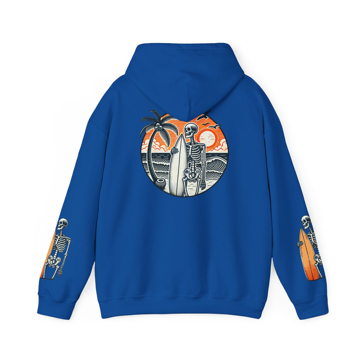 Surf & Beach Collection - Even After Death, I Ride, Premium Hoodie - CaliPride Clothing