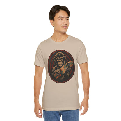 Skate & Surf Collection - Chimpin' Around, Graphic T-Shirt - CaliPride Clothing