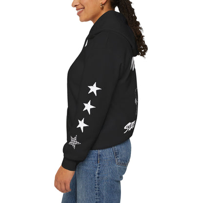 Urban Underground Collection | West Coast State of Mind - B&W Checkered OG Sugar Skull Hoodie - CaliPride Clothing