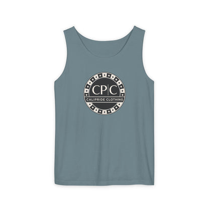 Surf & Beach Collection - Iconic CaliPride Clothing Signature Logo, Tank Top - CaliPride Clothing
