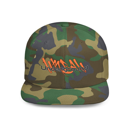 Copy of Urban Underground Collection - Underground, Flat Bill Snapback, Hat - Embroidered - CaliPride Clothing