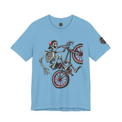 Skate & Surf Collection - Ride Til I Die, Skeleton Graphic T - Shirt - CaliPride Clothing