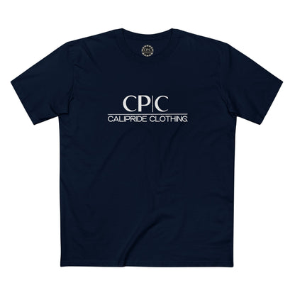 The Elite Collection - Signature Essentials, CP | C, Premium T-Shirt, white logo - CaliPride Clothing