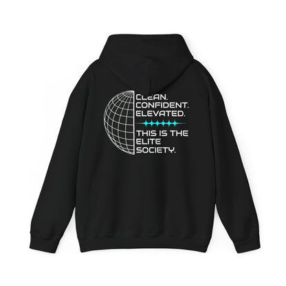 The Elite Collection - Elite Society, Founder's Signature No. 1, Globe Theory, Premium Hoodie - CaliPride Clothing