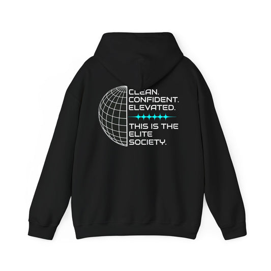 The Elite Collection - Elite Society, Founder's Signature No. 1, Globe Theory, Premium Hoodie - CaliPride Clothing