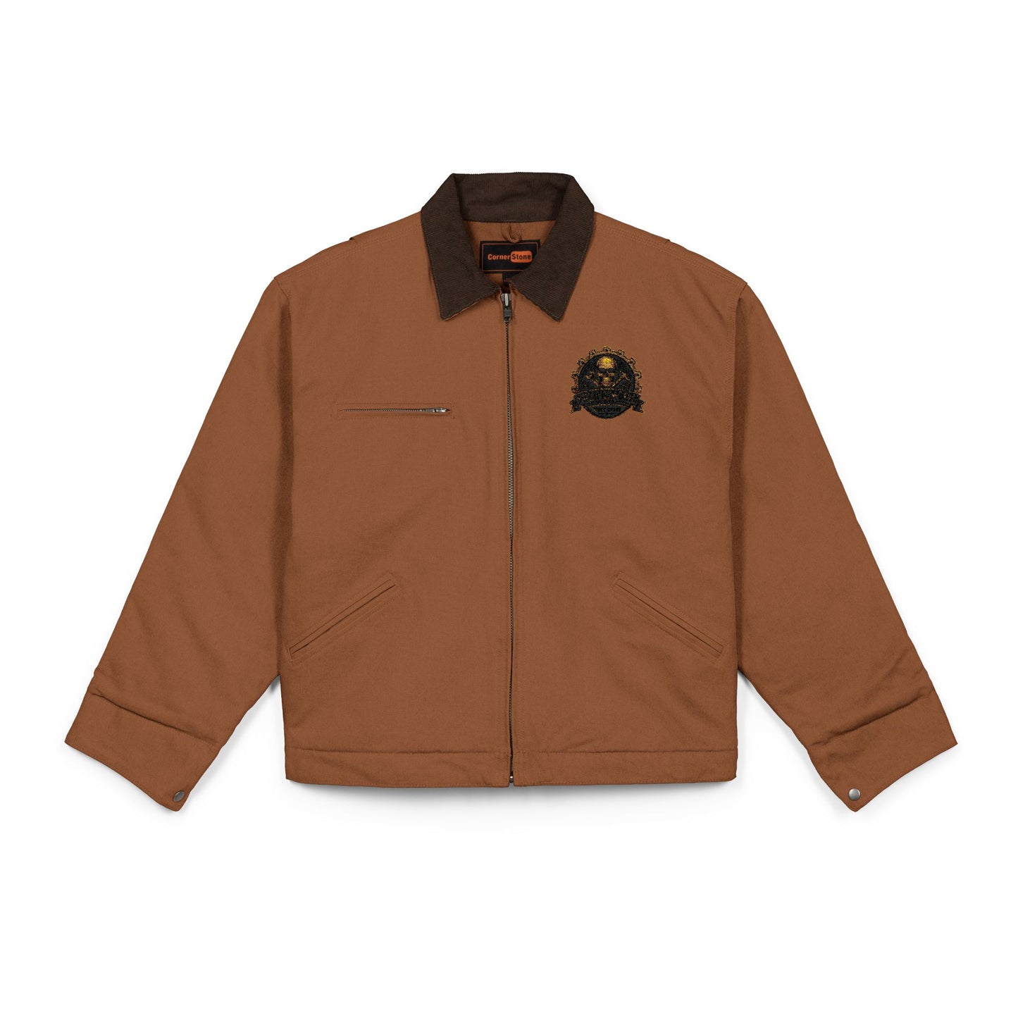 Pacific Works Collection - Heavyweight Duck Cloth Jacket w/ Corduroy Collar - CaliPride Clothing