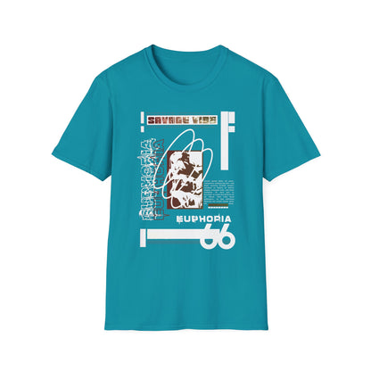 Urban Underground Collection - Savage Vibe, Euphoria 66, Graphic T Shirt - CaliPride Clothing