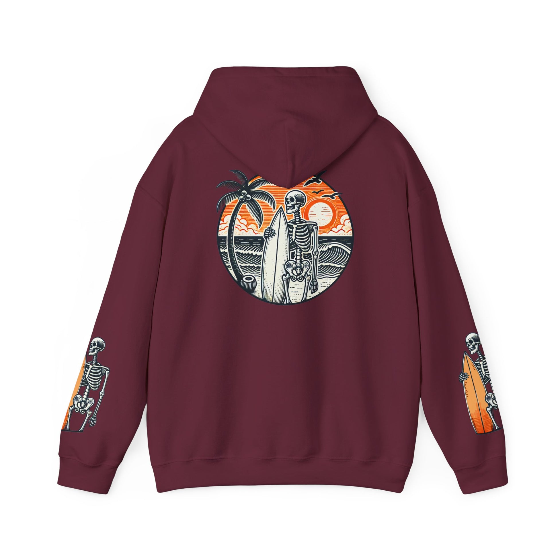 Surf & Beach Collection - Even After Death, I Ride, Premium Hoodie - CaliPride Clothing