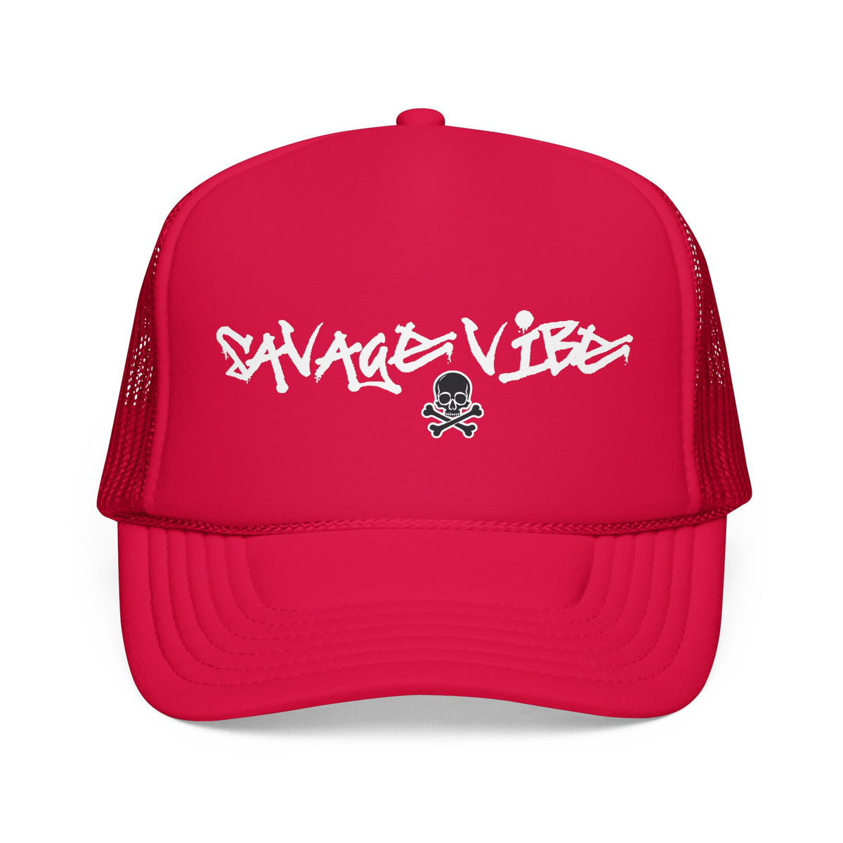 Urban Underground Collection - Savage Vibes, Trucker Hat - CailPride Clothing