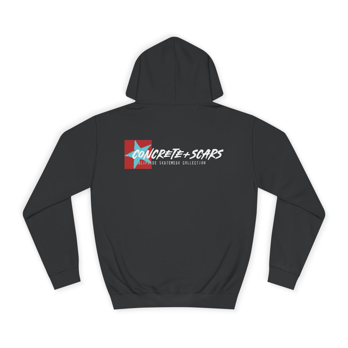 Concrete & Scars Skatewear Collection - C & S Signature Logo, Graphic Hoodie — CaliPride Clothing