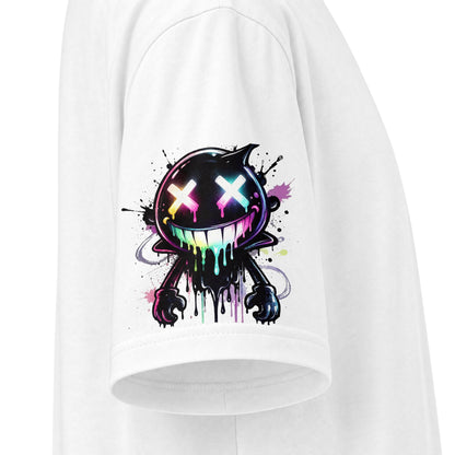 Urban Underground Collection - Neon Drip Drooly, Graphic 4-way T Shirt - CaliPride Clothing