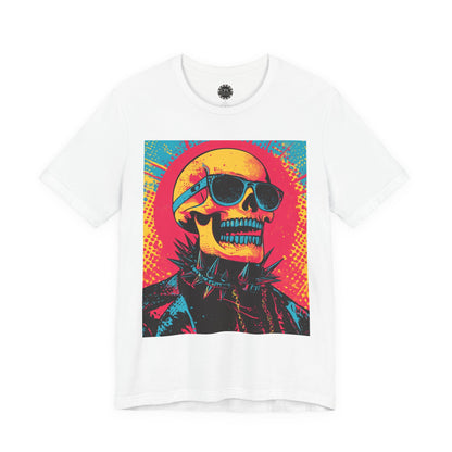 Punk Resurrected Collection - Blue Toothed Punk, Retro Graphic T - Shirt - CaliPride Clothing
