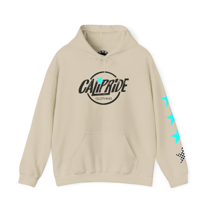 'West Coast Vibe' Graphic Hoodie w Stars - Multiple colors | CaliPride Clothing