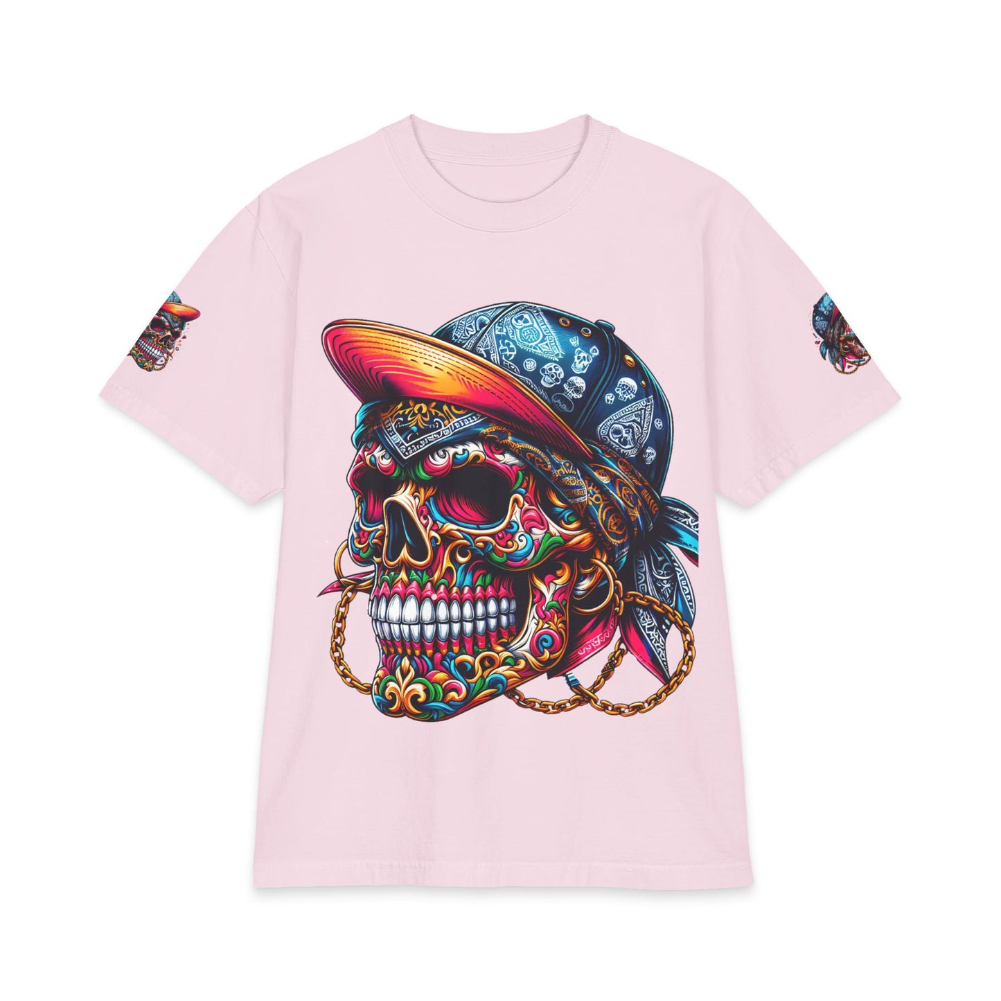 Urban Underground Collection - Neon Drip, Gangsta', Graphic 4-way T Shirt - CaliPride Clothing