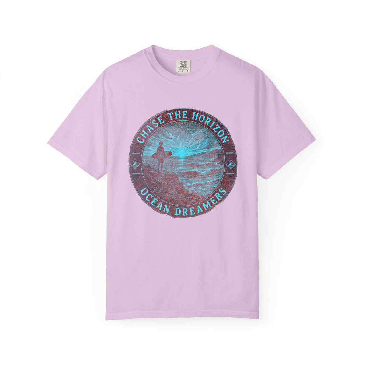 Surf & Beach Collection - Ocean Vibes Series, Chase the Horizon, T-shirt - CaliPride Clothing