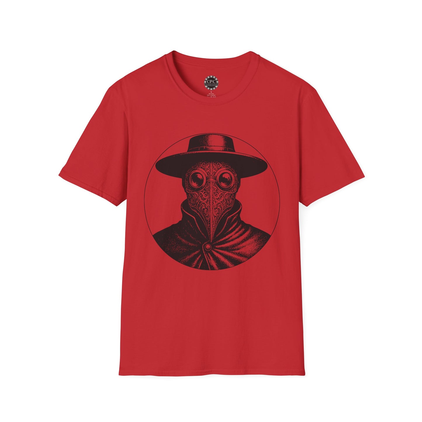 Pacific Works Collection - Vintage Plague Doctor Graphic Tee — CaliPride Clothing