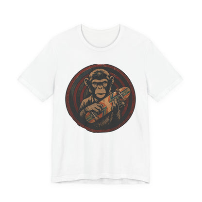 Skate & Surf Collection - Chimpin' Around, Graphic T-Shirt - CaliPride Clothing