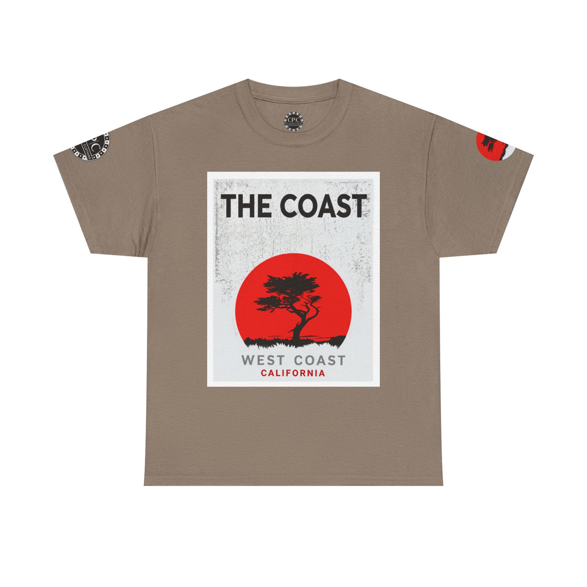 Urban Underground Collection - Skyline Series, "THE COAST" Graphic T Shirt — CP|C Elite