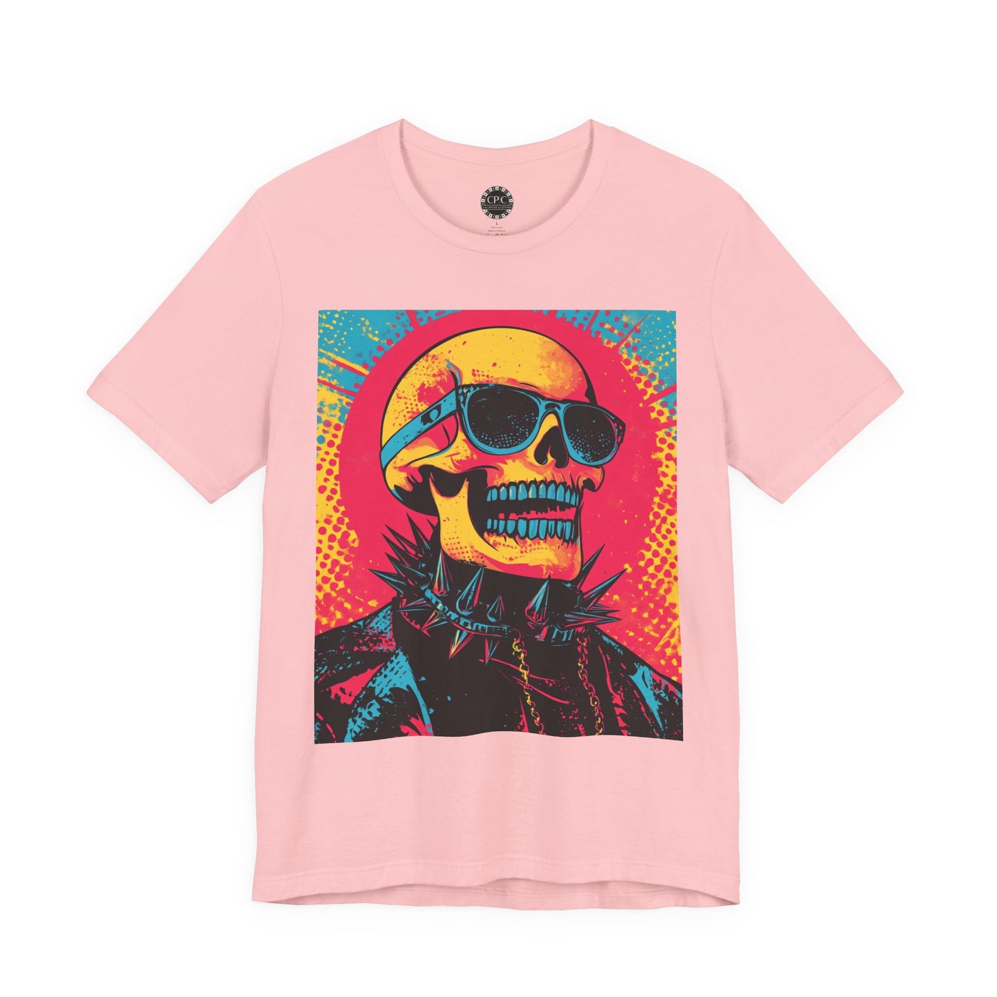 Punk Resurrected Collection - Blue Toothed Punk, Retro Graphic T - Shirt - CaliPride Clothing