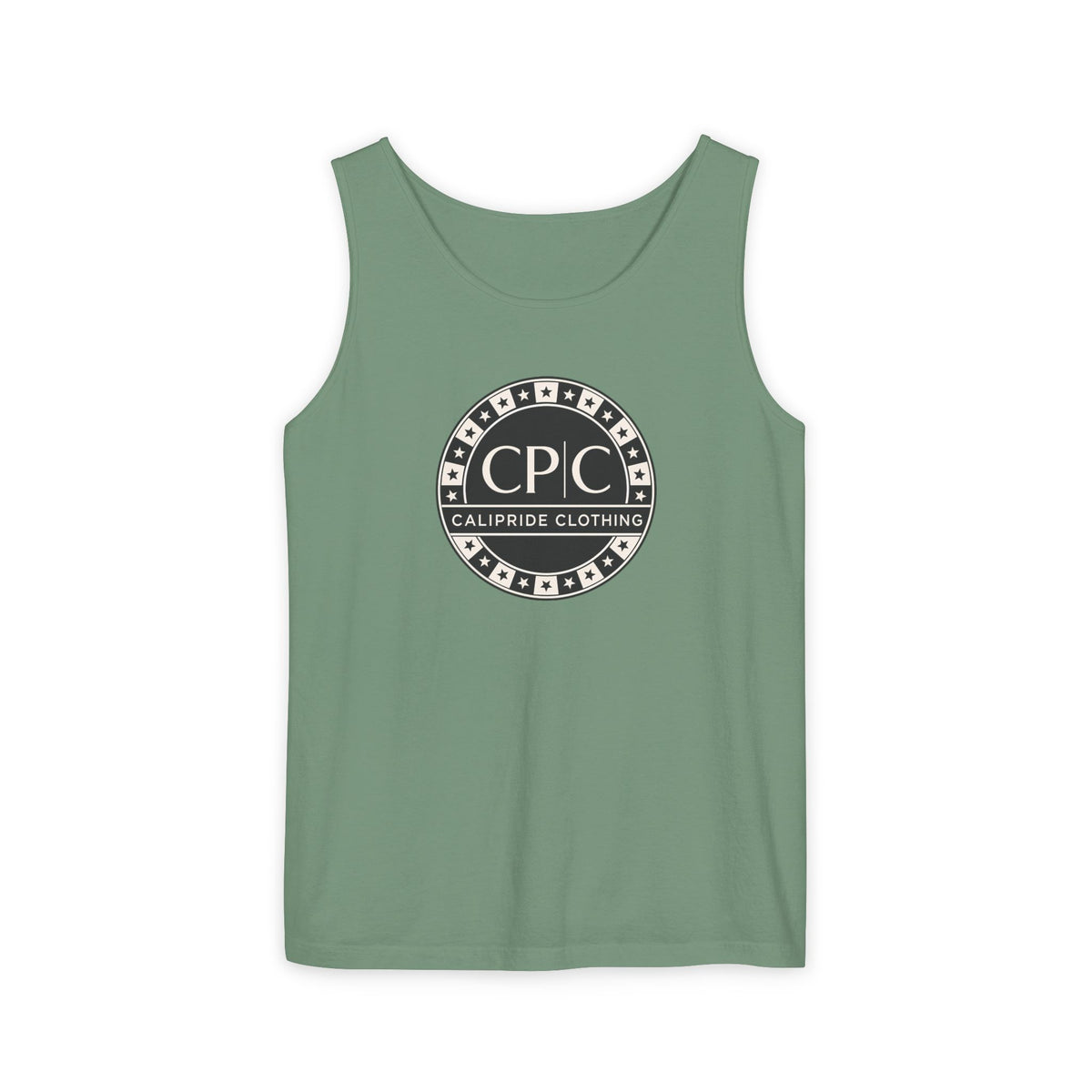 Surf & Beach Collection - Iconic CaliPride Clothing Signature Logo, Tank Top - CaliPride Clothing