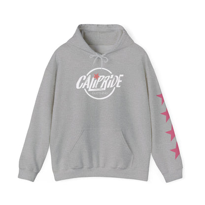 'West Coast Vibe' Hoodie, multicolor w Stars, Graphic Hoodie | CaliPride Clothing