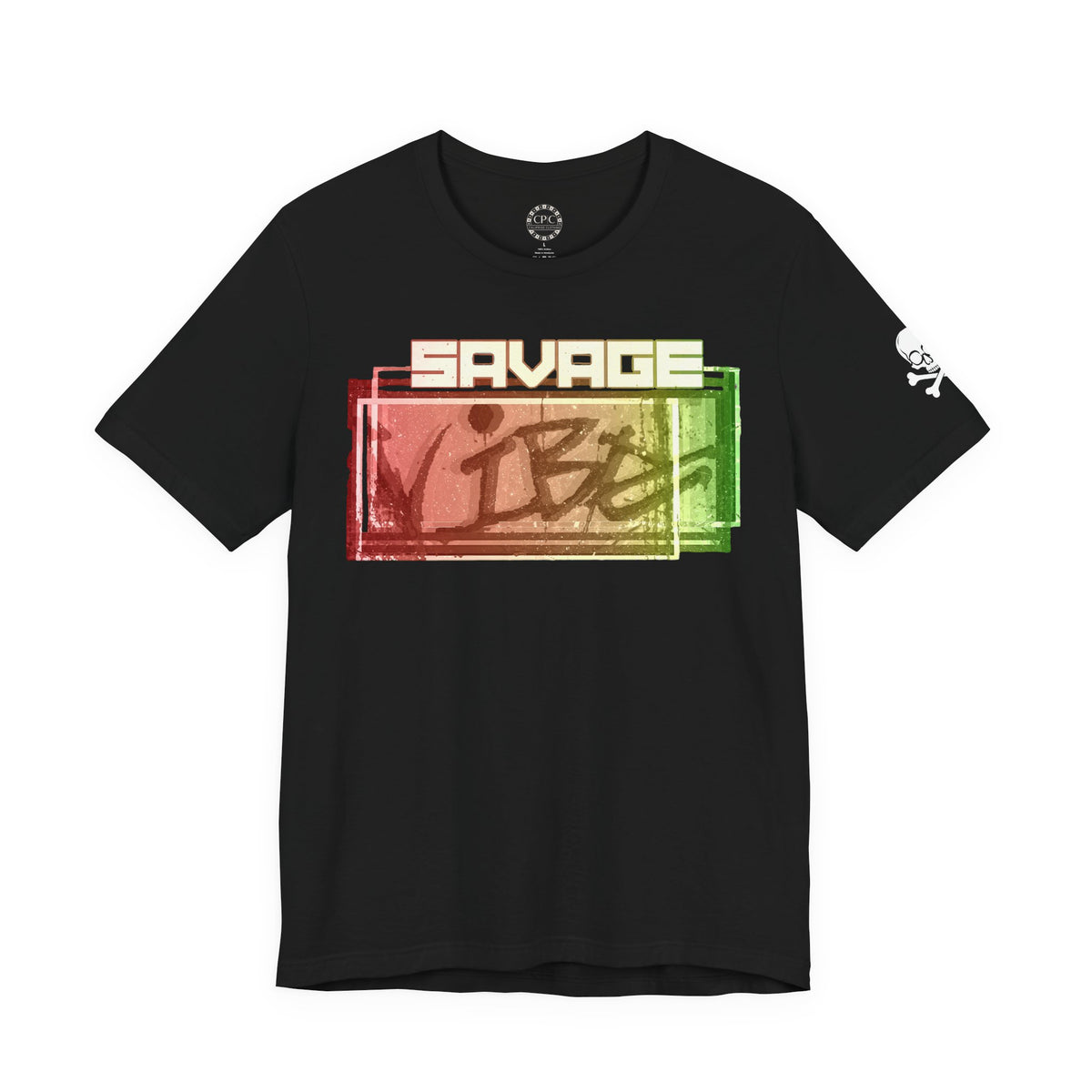 Urban Underground Collection - Distorted Savage Vibe, Graphic T Shirt - CaliPride Clothing