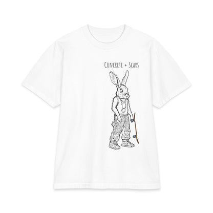 Concrete & Scars Skatewear Collection - Skateboard Bunny, Graphic T-Shirt – CaliPride Clothing