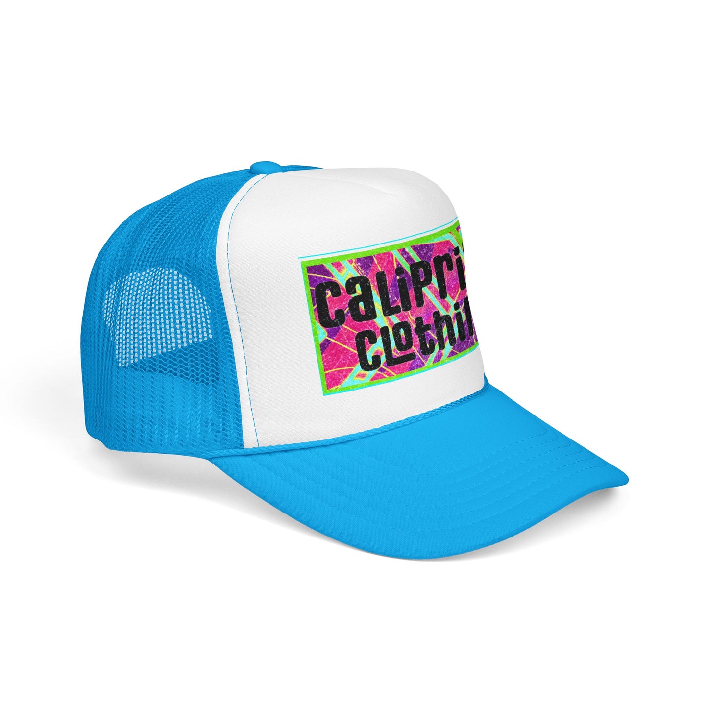Surf & Beach Collection - Bold & Big Color Vibes, Calipride Clothing Retro Foam Trucker Hat – DFT printing