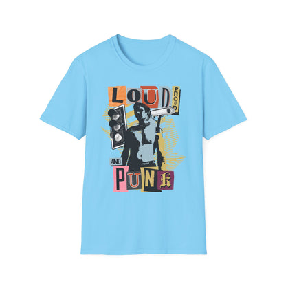 Punk - 'Loud Proud and Punk' Graphic T-Shirt