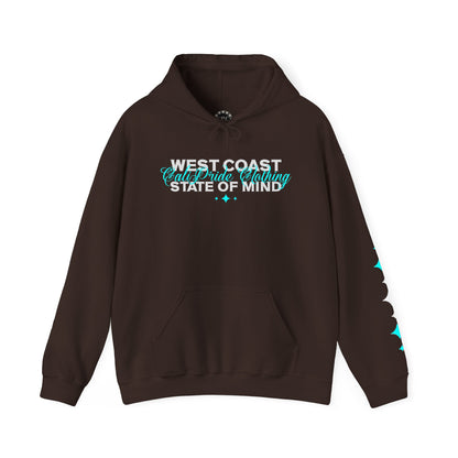 The Elite Collection - Elite Society, West Coast State of Mind, Premium Hoodie - CaliPride Clothing