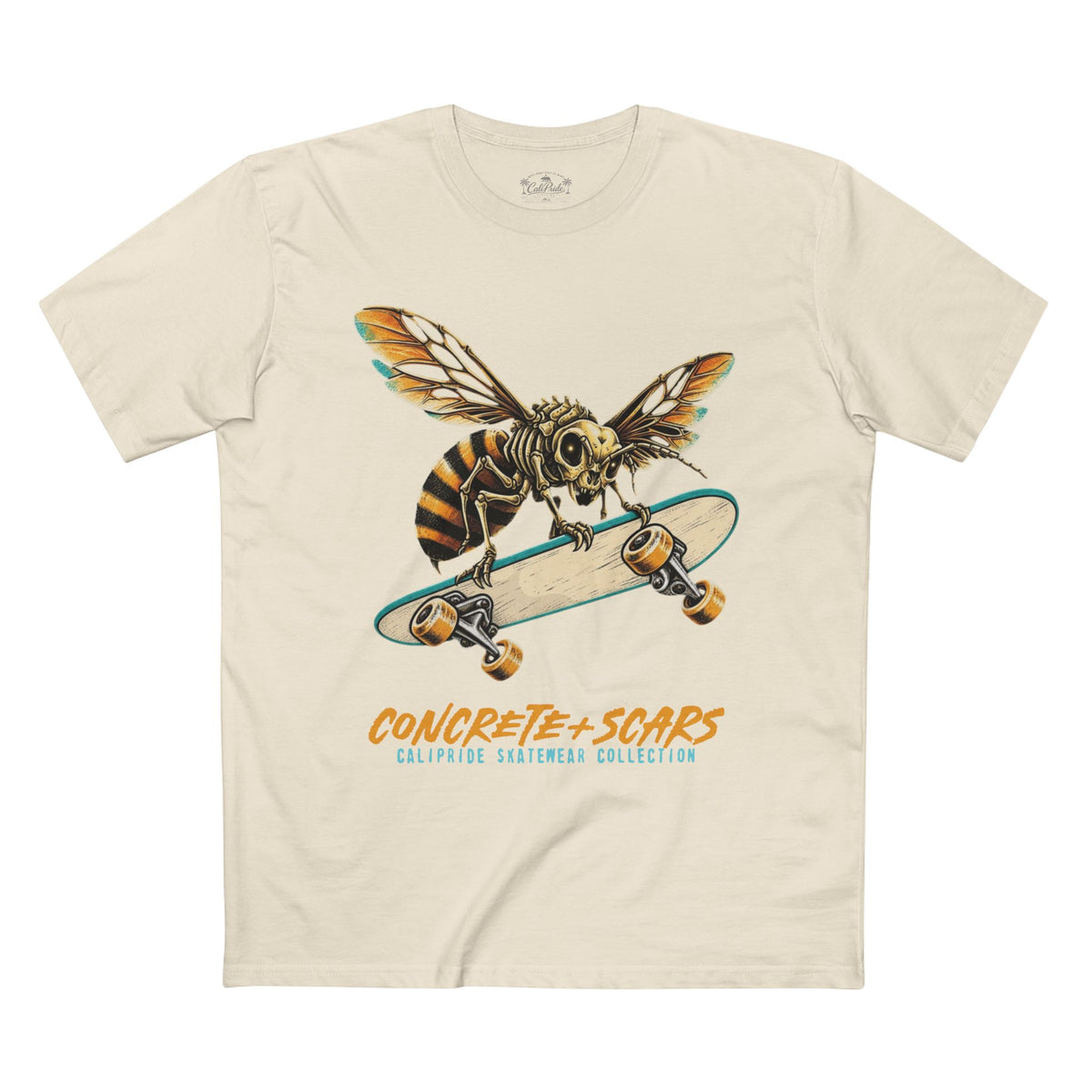 Concrete & Scars Collection - Bee Shredder, Graphic T-Shirt — CaliPride Clothing