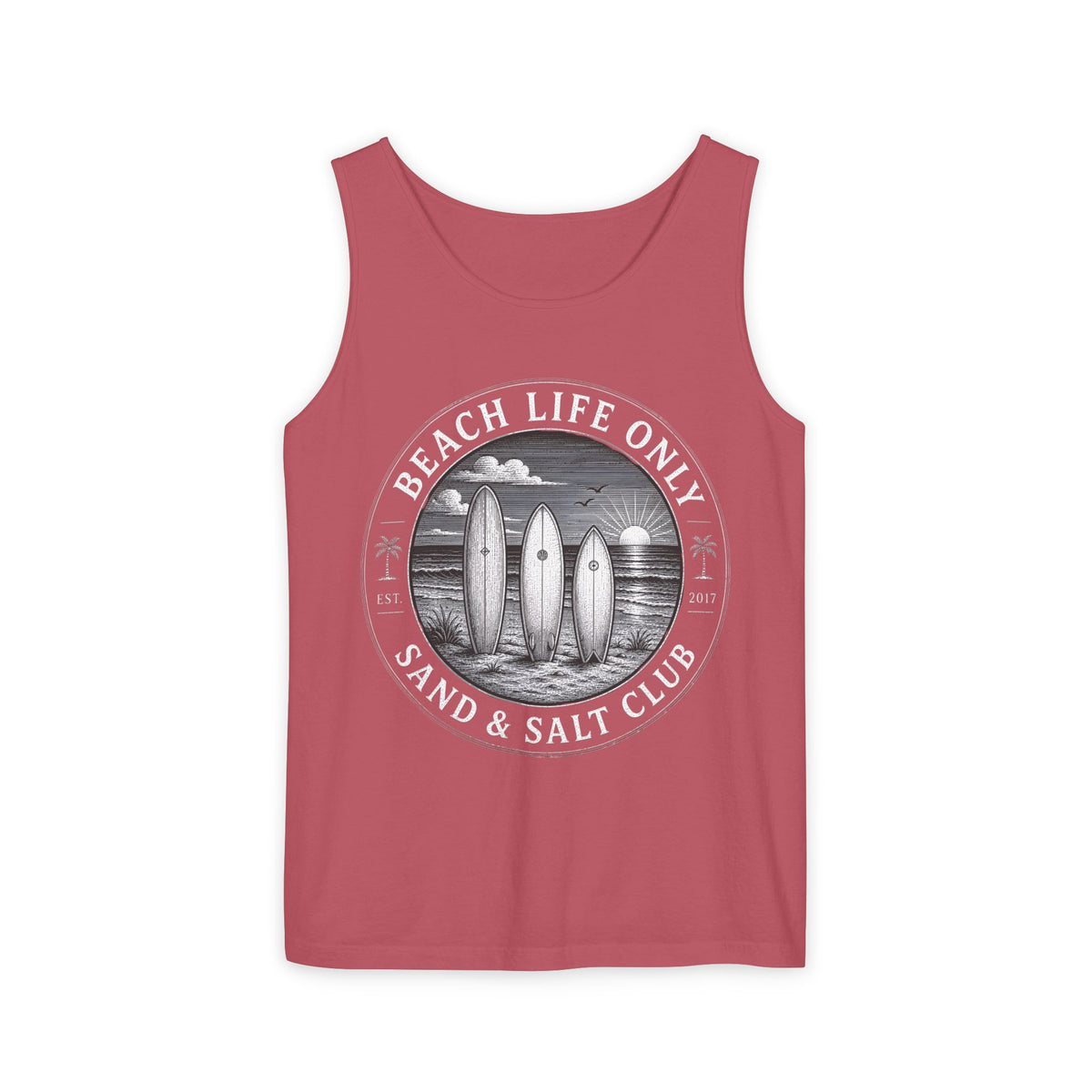Surf & Beach Collection | Ocean Vibes Series - Beach Life Only, Tank top - CaliPride Clothing