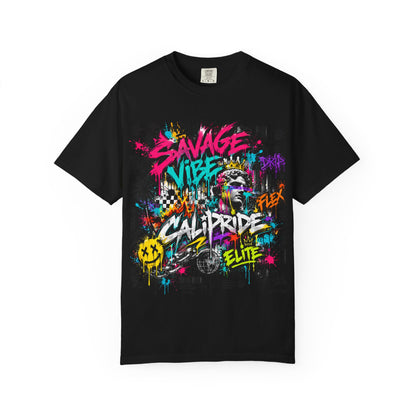 Urban Underground Collection - Savage Vibe, Old School Bang, Graphic T-Shirt - CaliPride Clothing