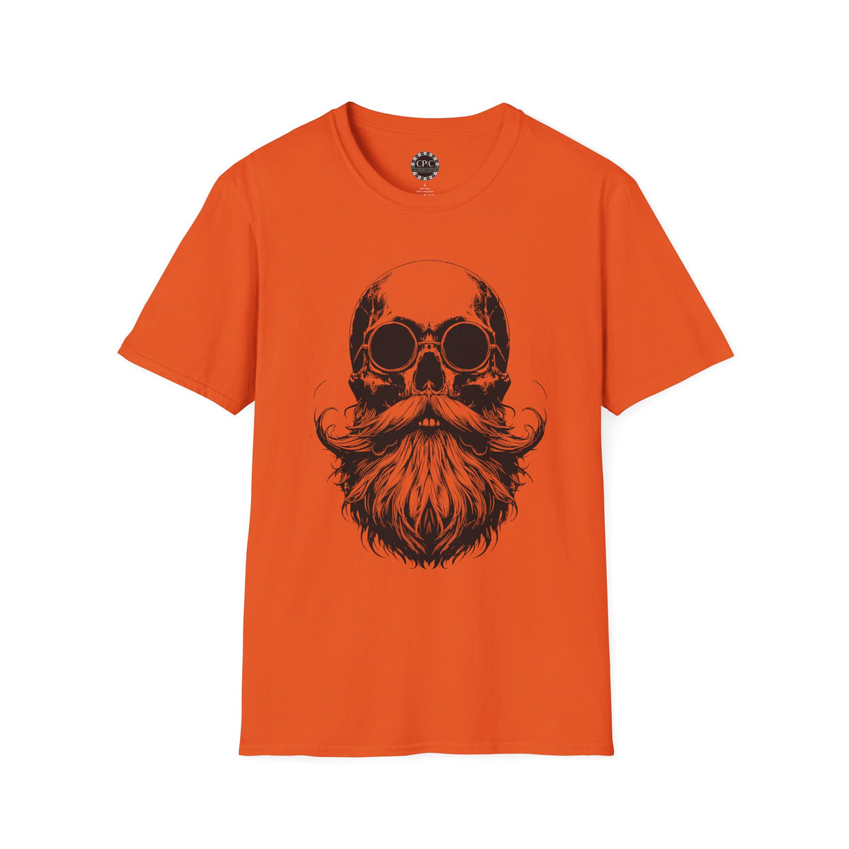 Pacific Works Collection - Vintage Bearded Skull Graphic T-Shirt — CaliPride Clothing