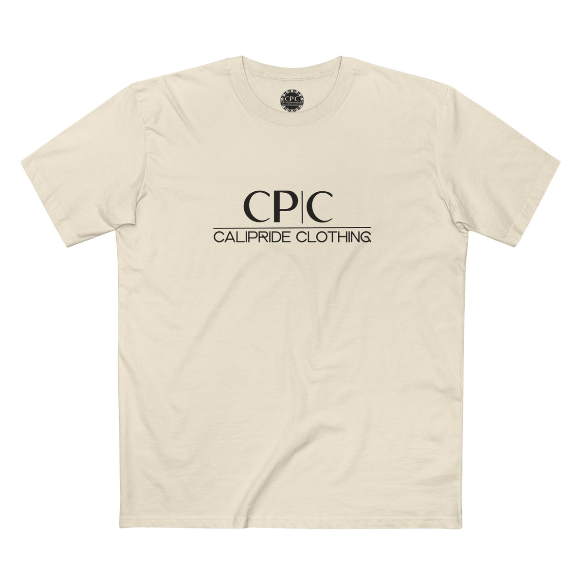 The Elite Collection - Signature Essentials, CP | C, Premium T-Shirt, black logo - CaliPride Clothing