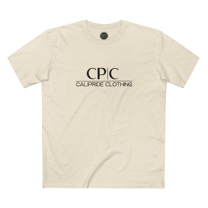 The Elite Collection - Signature Essentials, CP | C, Premium T-Shirt, black logo - CaliPride Clothing