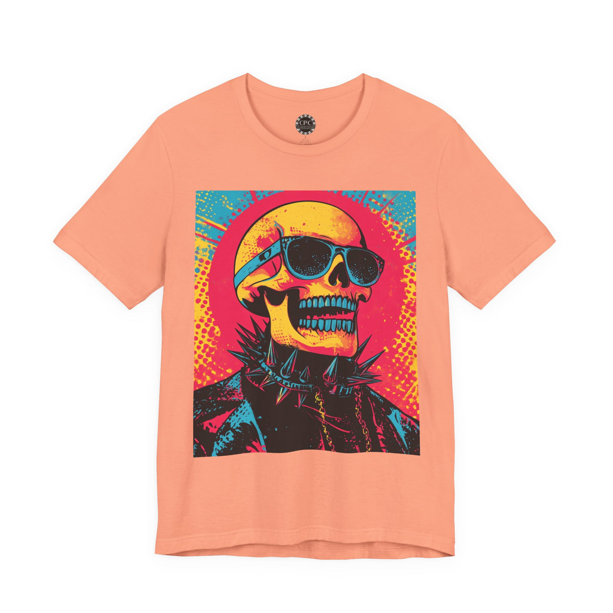 Punk Resurrected Collection - Blue Toothed Punk, Retro Graphic T - Shirt - CaliPride Clothing