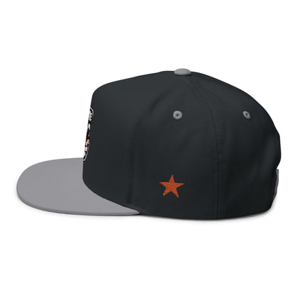 Cali Pride Checkers & Truck Flat Bill Snapback - Embroidered
