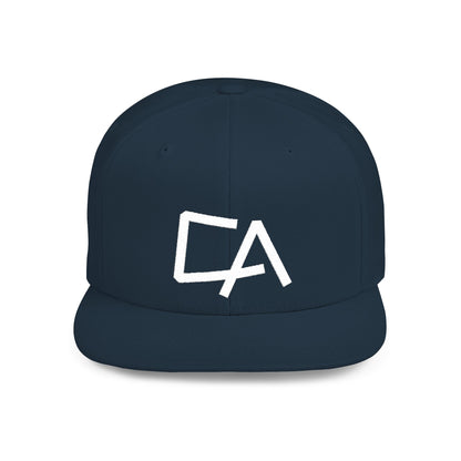 Urban Underground Collection - "CA" California, Embroidered Snapback Flat bill hat - CaliPride Clothing