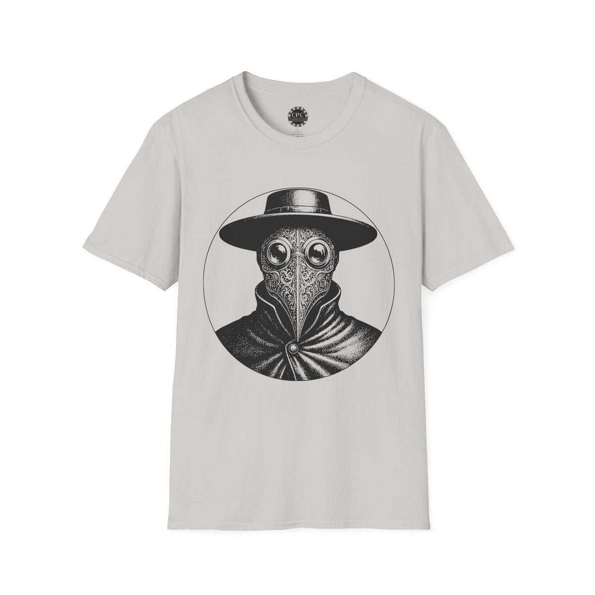 Pacific Works Collection - Vintage Plague Doctor Graphic Tee — CaliPride Clothing