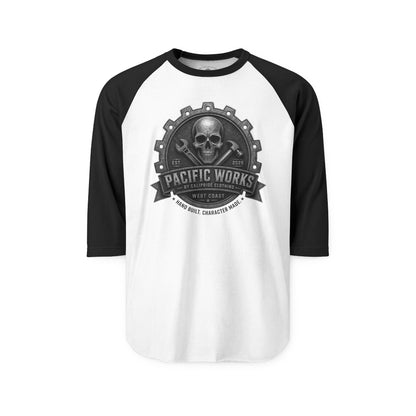 Pacific Works Collection - Raglan, Hand Built. Character Made. Signature Graphic Raglan Tee — CaliPride Clothing