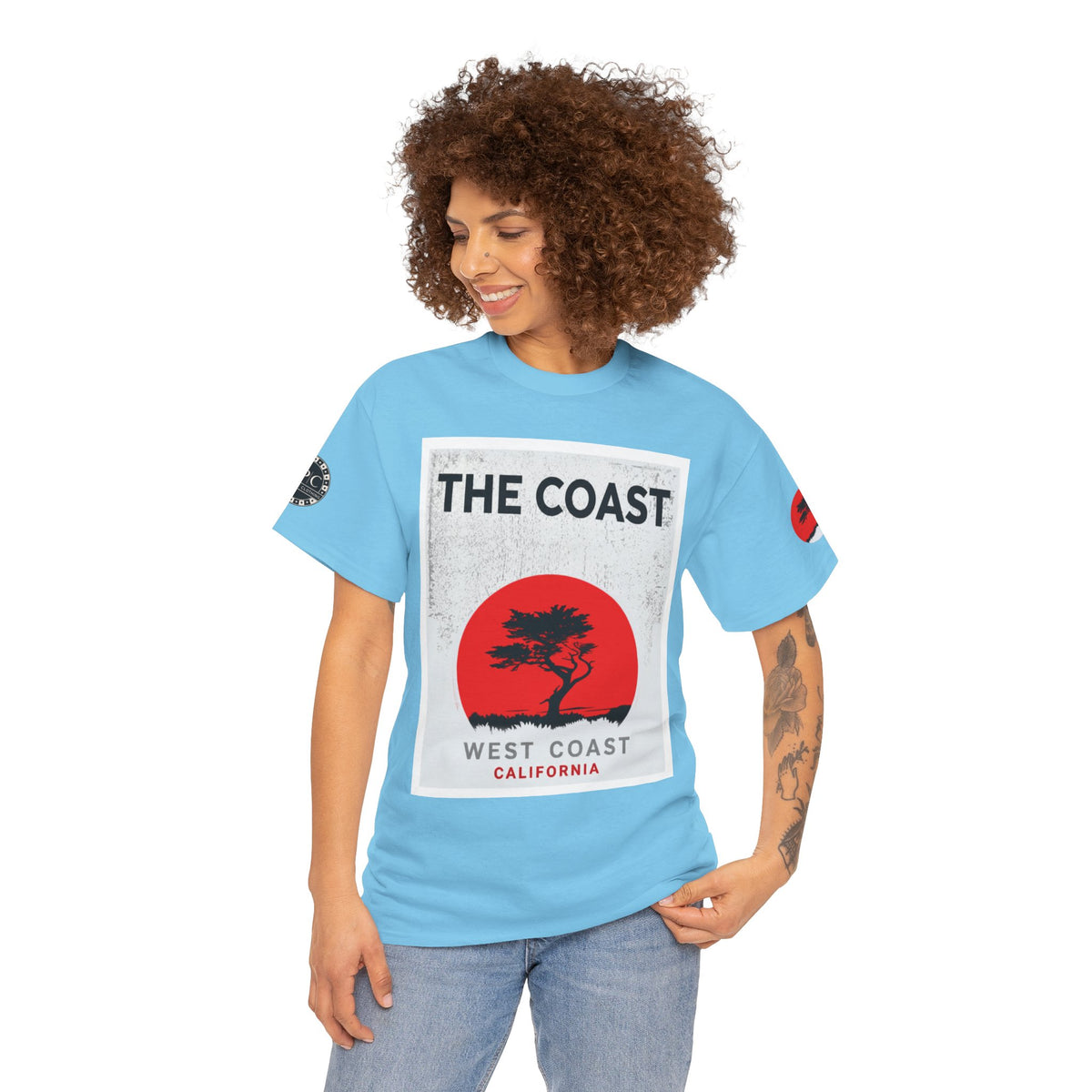 Urban Underground Collection - Skyline Series, "THE COAST" Graphic T Shirt — CP|C Elite