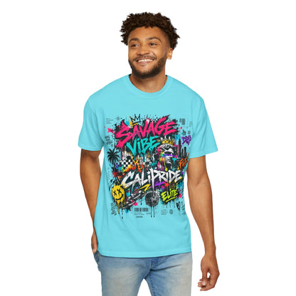 Urban Underground Collection - Savage Vibe, Old School Bang, Graphic T-Shirt - CaliPride Clothing